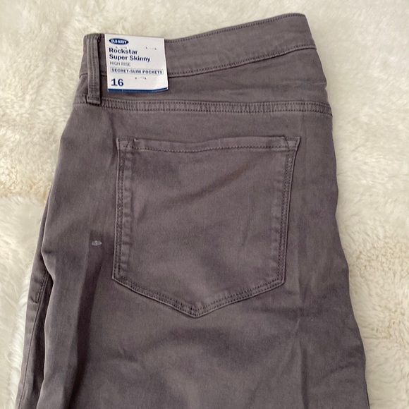 NWT Old Navy Rockstar super skinny jeans Size 16 - Picture 2 of 4